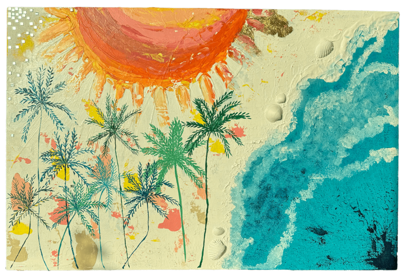 Sun Sea & Palm Trees