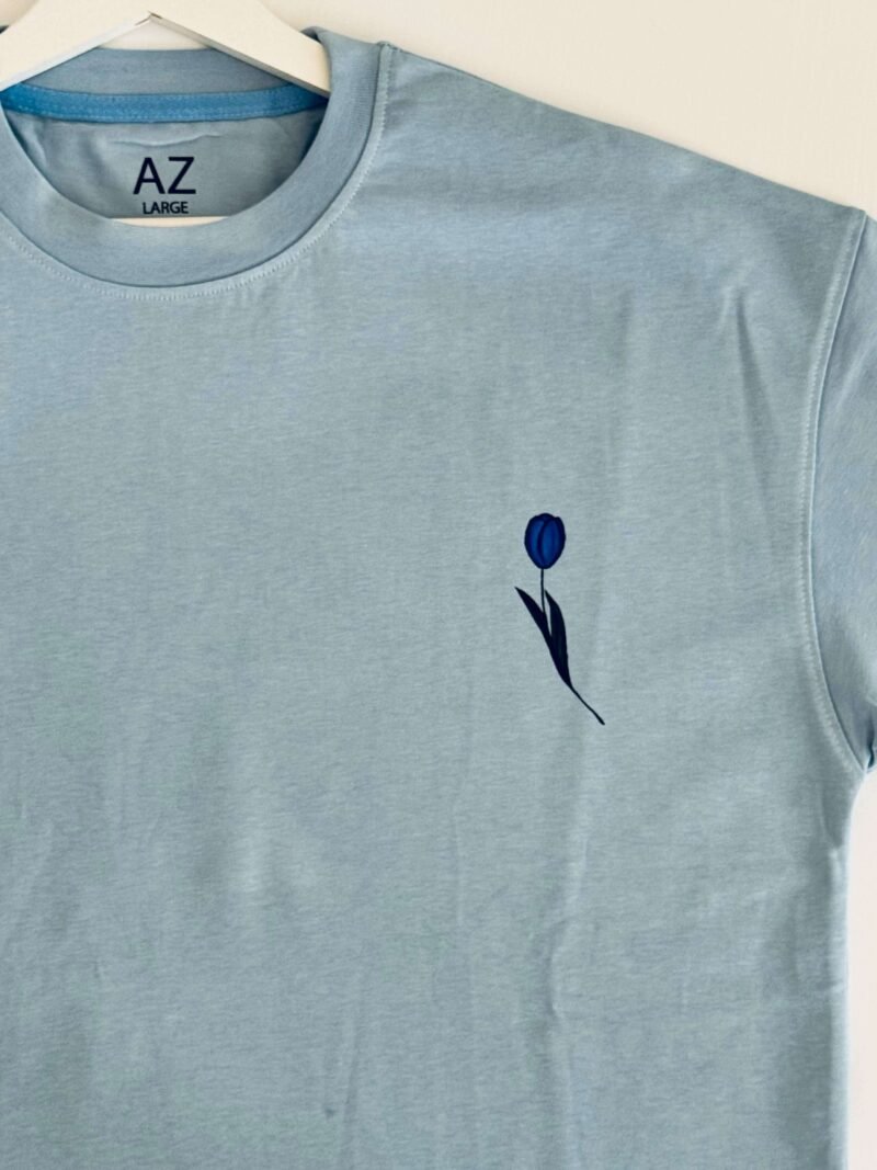 Blue Tulip Tee - Image 3