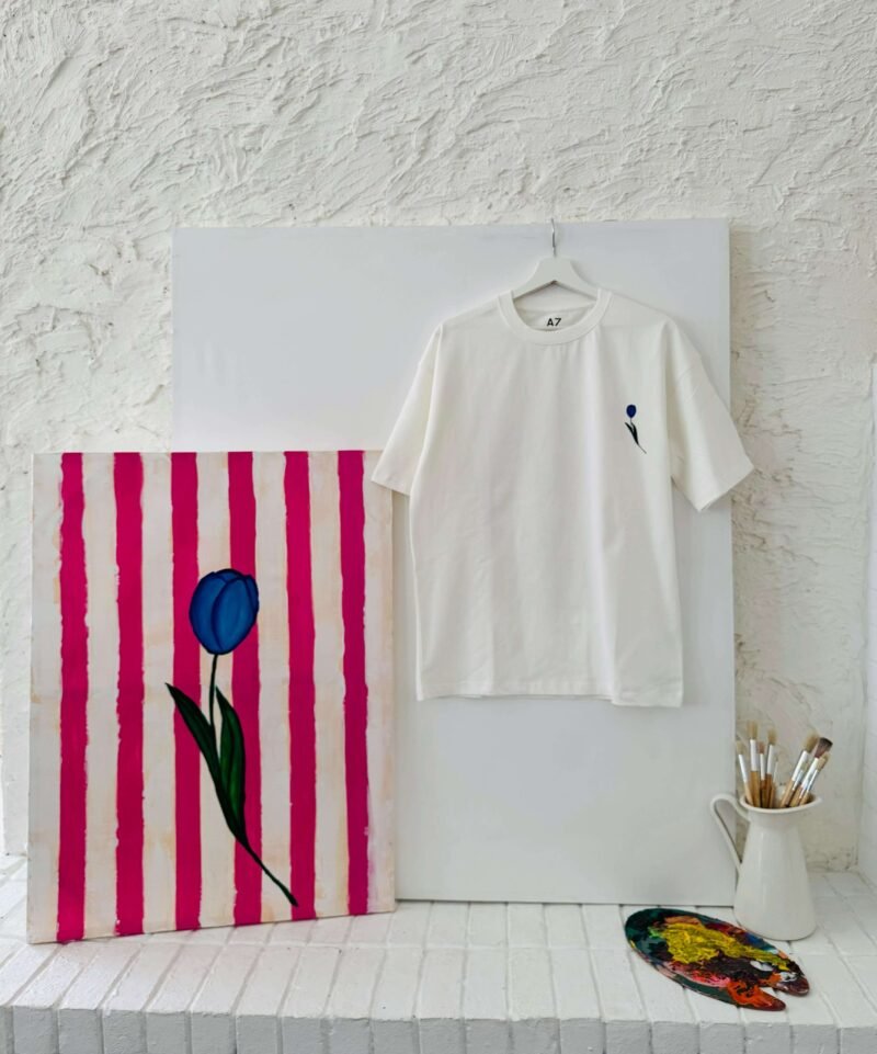 Blue Tulip Tee - Image 8