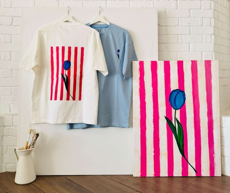 Blue Tulip Tee