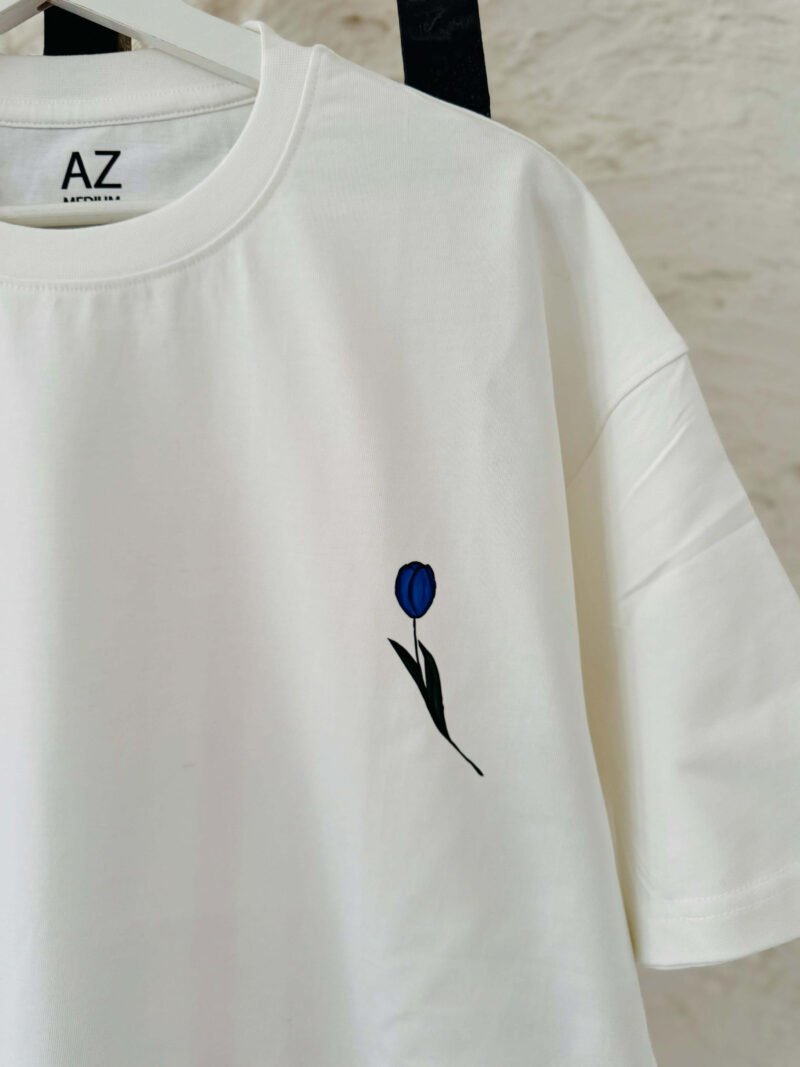 Blue Tulip Tee - Image 4
