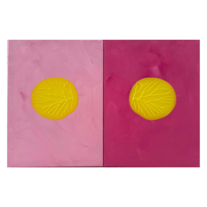 The Splotch in Yellow [Set of 2]