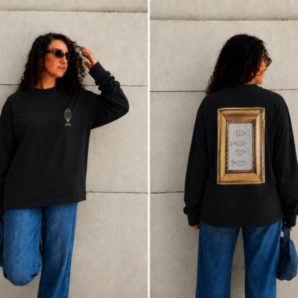 The framed catch Long Sleeve | Fish O' Fantasy