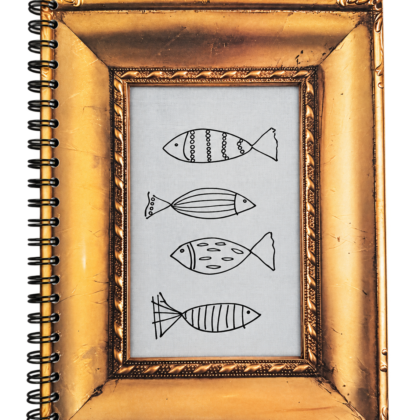 AZ Framed Catch Sketchbook