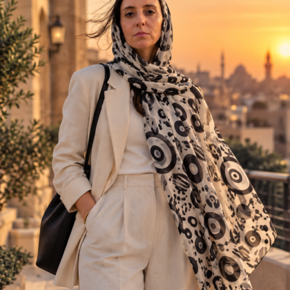 AZ elements Chiffon Scarf