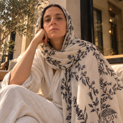 AZ Ward Chiffon Scarf